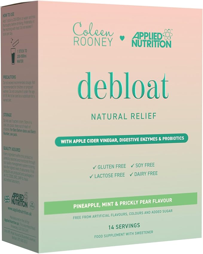 APPLIED NUTRITION COLEEN DEBLOAT PINEAPPLE, MINT & PRICKLY PEAR 14 x 9.1G