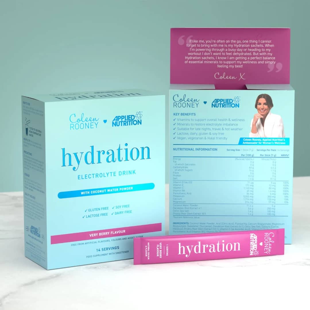 APPLIED NUTRITION  COLEEN HYDRATION VERY BERRY 14 x 7G
