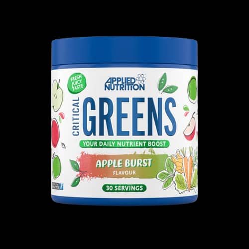 APPLIED NUTRITION NEW CRITICAL GREENS APPLE BURST 150G