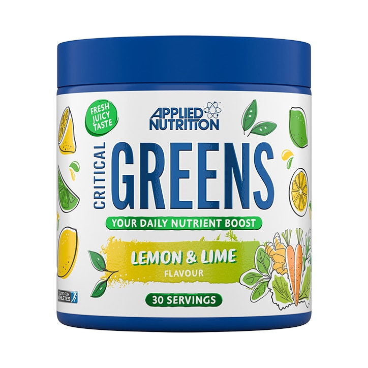 APPLIED NUTRITION NEW CRITICAL GREENS LEMON AND LIME 150G