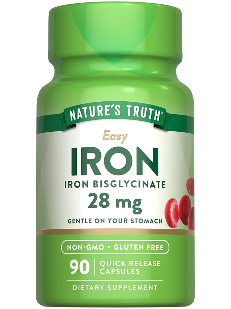 NATURES TRUTH GENTLE IRON 28MG 90 CAP