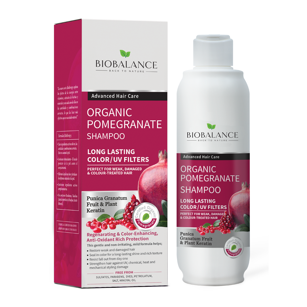 BIOBALANCE ORGANIC POMEGRANATE SHAMPOO 330ML